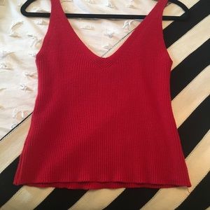 Knit Tank Top by Brandy Melville